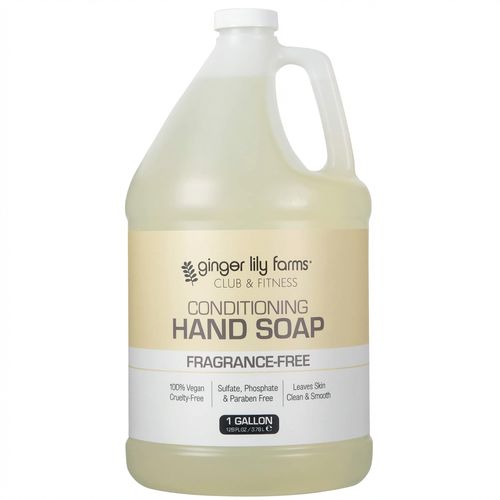 Club and Fitness Conditioning Hand Soap Fragrance Free 1 Gallon