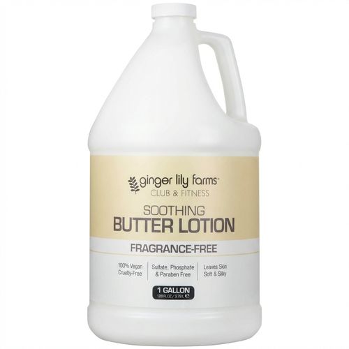 Club and Fitness Soothing Butter Lotion Fragrance Free 1 Gallon
